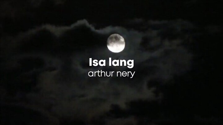 Isa lang by Arthur Nery (sped up)