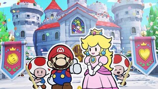 Paper Mario: The Origami King - All Endings (Normal Ending, 100% Ending & No Deaths Ending)
