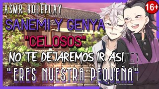 Roleplay Sanemi y Genya tienen celos-ASMR Roleplay-KNY