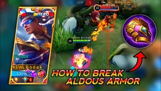 ALDOUS TIKTOK | DOMINANCE ICE BUG | TOP GLOBAL BRUNO BEST BUILD 2021 - MARKSMAN JUNGLE META