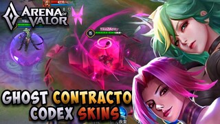 GHOST CONTRACTOR DIAOCHAN & AIRI - (NEW SKIN) | CODEX S20 SKINS | AOV | ROV | LiênQuânMobile | 傳說對決