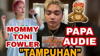 NAGKATAMPUHAN SI MOMMY TONI FOWLER AT PAPA AUDIE | PAPA AUDIE NAGSASALITA NA KONG BAKIT.