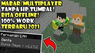 Cara Mabar/Multiplayer Di Minecraft PE 1.17 Terbaru 2021 - Tanpa Hp Tumbal