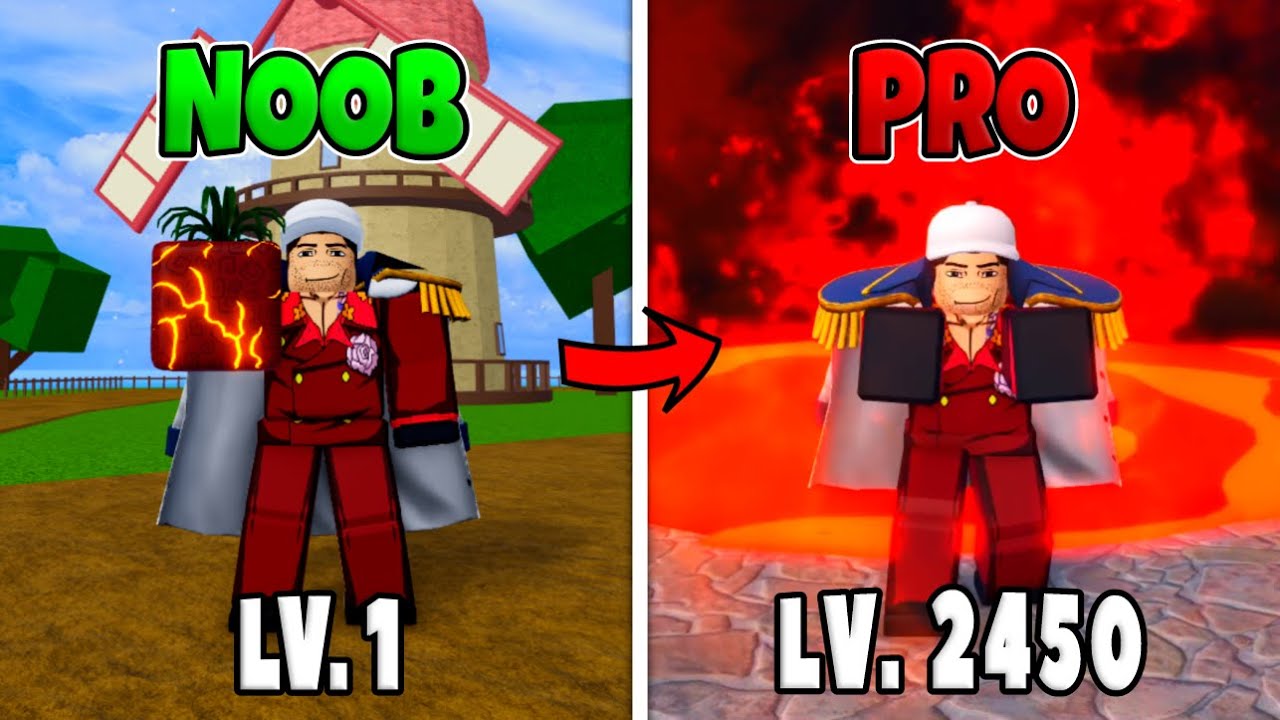 Awakening magma in Blox Fruits! 