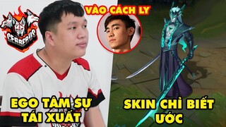 Update LMHT: CES Ego tái xuất với clip tâm sự, Loạt skin siêu khủng chỉ biết ước, Levi bị cách ly