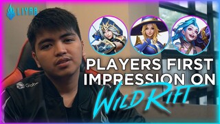 Liyab Pros First Impression on Wild Rift Beta! (Feat. AOV Team)