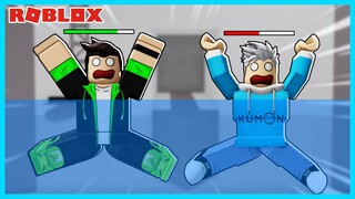 PANIK! Parkour Obby Tapi Di Kejar BANJIR! Ft @Green Leaf Official  - Roblox Indonesia