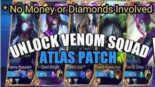 UNLOCK | Venom Squad Skins | Mobile Legends : Bang Bang