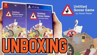 Untitled Goose Game (Nintendo Switch /PS4) Unboxing