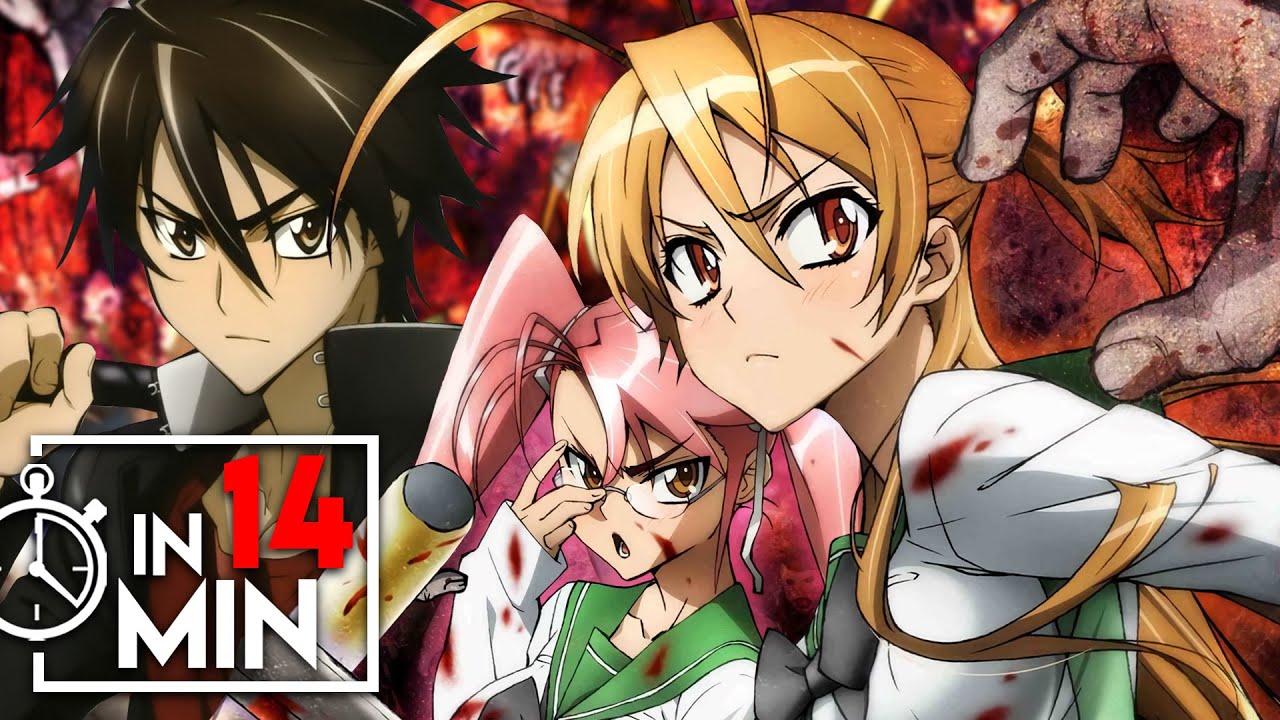 HIGHSCHOOL OF THE DEAD IN 14 MINUTEN - BiliBili