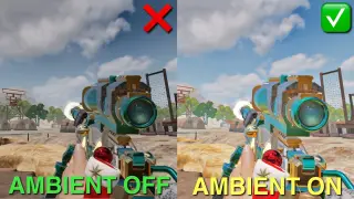 CODM Ambient Off vs Ambient On