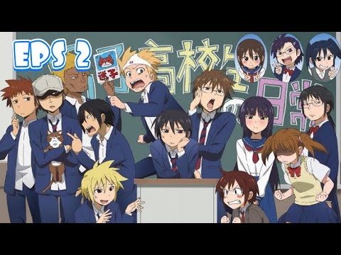 Danshi Koukousei No Nichijou Eps.2 Sub Indonesia - Bilibili