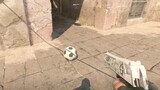 "On how to use Dust2 football to prevent the midfielder from walking silently and mixing in smoke"
