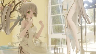 【MMD/洛天依/布料】(ฅ•﹏•ฅ)是心动的感jio✮