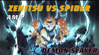 DEMON SLAYER : ZENITSU VS SPIDER [AMV]