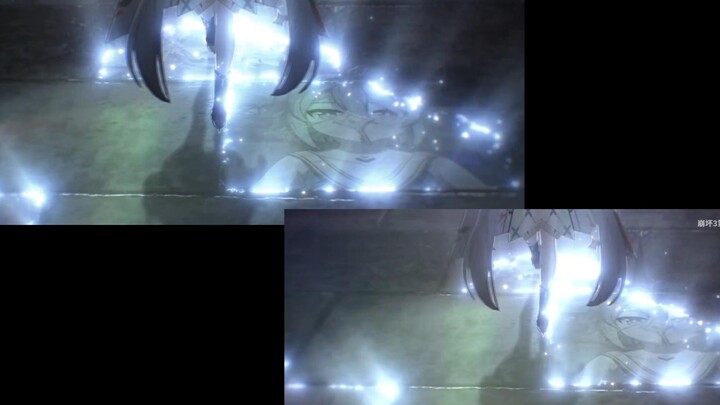 Comparison of the Jedi Star Painting PV before and after deletion in version 7.1. The hard work need