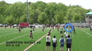 TwinSportsTV: Game Teaser Quenton Nicely #2 WR&DB Seckinger (Seckinger vs. Tigers & Bengals G7 7v7)