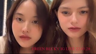 Freen Becky IG Live 22.03.28 😍 [GAP the Series]