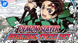 Going Through the Breathing Styles That Have Already Appeared In Demon Slayer_2