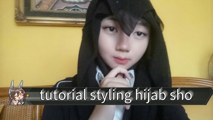 tutorial styling hijab sho