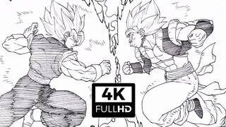 "𝟒𝐊 Remake" Vegetto VS Gogeta (เวอร์ชั่นเสียงวาดด้วยมือ)