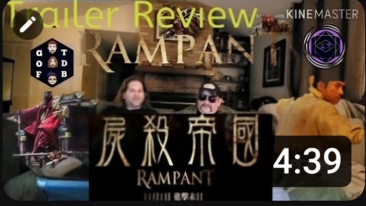 Rampant - Trailer Reaction