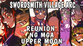 Reunion ng mga Upper moon | Demon slayer 98 | Swordsmith village arc | Demon slayer tagalog
