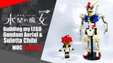 LEGO Gundam The Witch From Mercury Gundam Aerial & Suletta Chibi MOC Tutorial | Somchai Ud