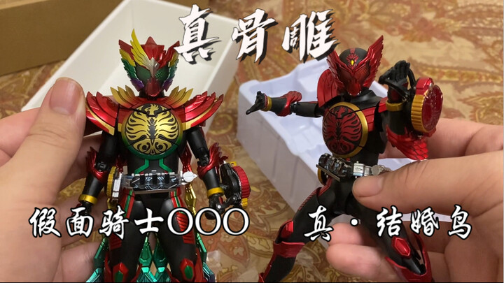 《究极快男》真骨雕假面骑士OOO永恒鸟SHF开箱