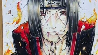 So realistic naruto characters painting