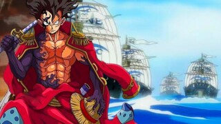 BADASS GILA UNTUK MENANGKAP LUFFY AJA ANGKATAN LAUT KERAHKAN 100 KAPAL PERANG