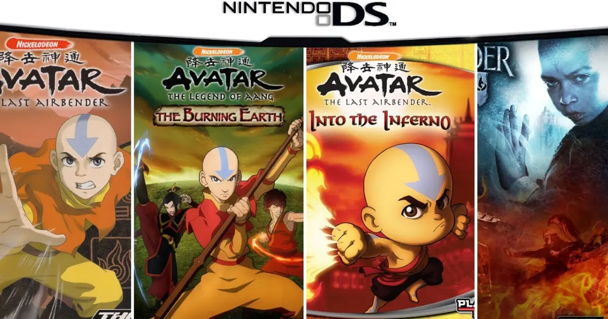 Avatar: The Last Airbender Games for DS - Bilibili