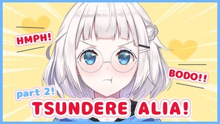 (WARNING : TSUNDERE ALIA) Bu-bukannya Aku Mau Bantuin Kamu, Ya!!!! (Vtuber Indonesia)