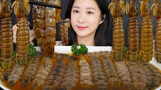 [ONHWA] 酱腌螳螂虾 咀嚼音! 生腌濑尿虾
