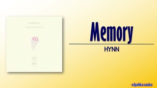 HYNN - Memory (상처) [Nothing Uncovered OST Part 1] [Rom|Eng Lyric]