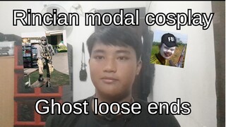 Rincian modal cosplay Ghost loose ends