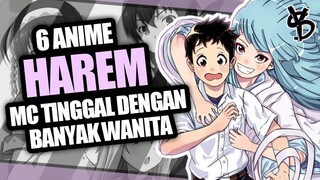 6 Rekomendasi Anime Harem MC Tinggal Dengan Banyak Wanita