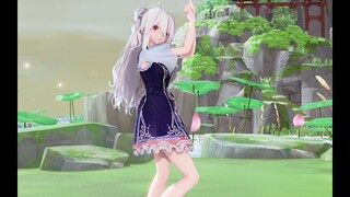 【VOCALOID MMD／4K／60FPS】Yowane Haku【人间万朵红】