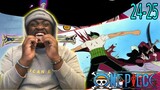 THIS MAN JUST BULLIED ZORO!!! | One Piece Episodes 24-25 REACTION!!!!(Progress Check)