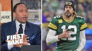 ESPN FIRST TAKE | Stephen A. on Aaron Rodgers decision: "If you want the title, stay at the Packers"