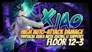 XIAO High Auto-Attack Damage on Floor 12-3