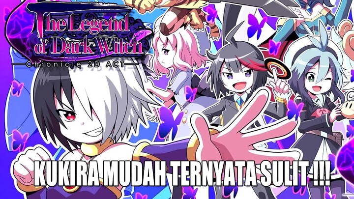 The Legend of Dark Witch PsVita | Game Pixel 2D Dengan Gameplay Yang Keren Dan Seru !!!