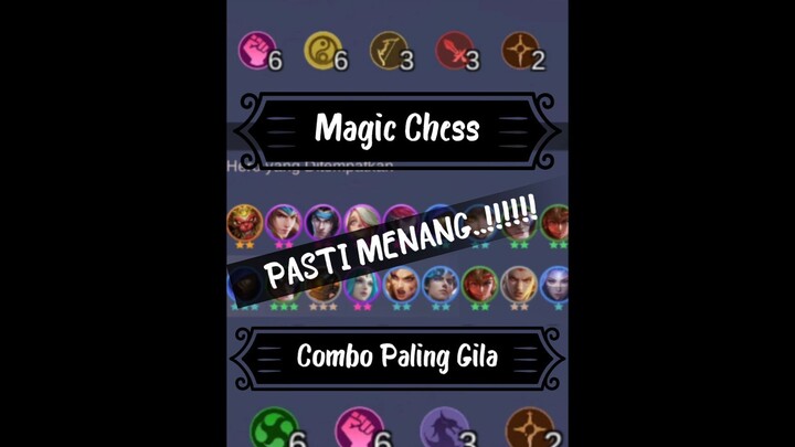 Magic Chess... Combo Paling Gilaa... Ga ada lawan... PASTI MENANG