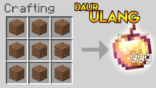 AKU DAUR ULANG SAMPAH MINECRAFT JADI BARANG OVERPOWER!!!