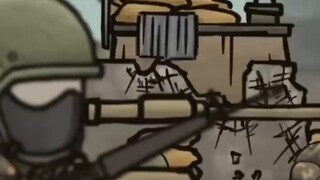 The dark zone made the heavily armored soldier I drew!