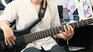 อกหัก บ่กล้าบอกผัว อ๊อฟ ดอกฟ้า X บเบิ้ล สามร้อย BASS COVER