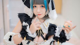 "Cosplay Treasure Beauty" Ying Luojiang w Gadis cantik Cheshire sedang memasak untuk komandan untuk 