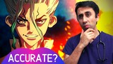 Real DOCTOR Reacts to Science and Medicine in DR STONE | Anime Review Episode 1