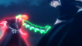 Ichigo vs Renji First Fight - Byakuya บอกว่า Ichigo แข็งแกร่ง 「1080p」60FPS