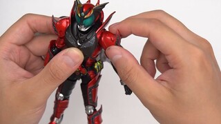 Is he the red daddy or the cuckold king? Bandai SHF real bone carving method Kamen Rider DARK KIVA o